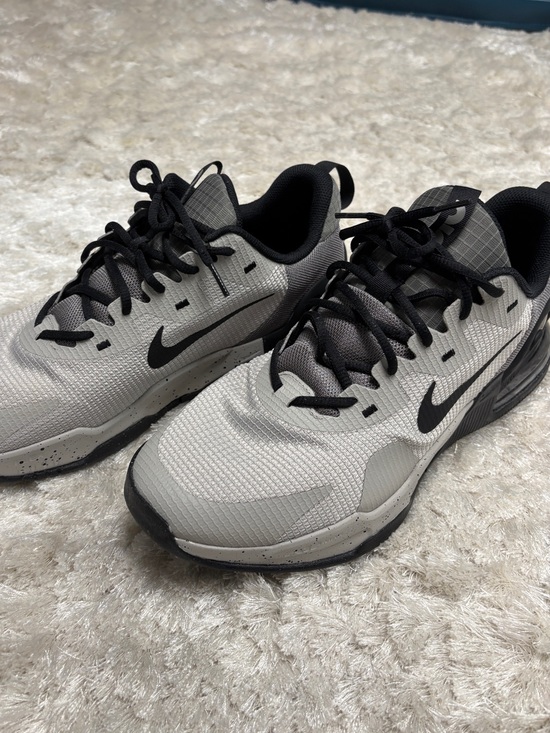 Nike Other - Nike Men’s Air Max Alpha Trainer 5 Light Gray & Black Athletic Sneakers